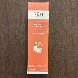 NWT REN Clean Skincare Perfect Canvas Clean Primer